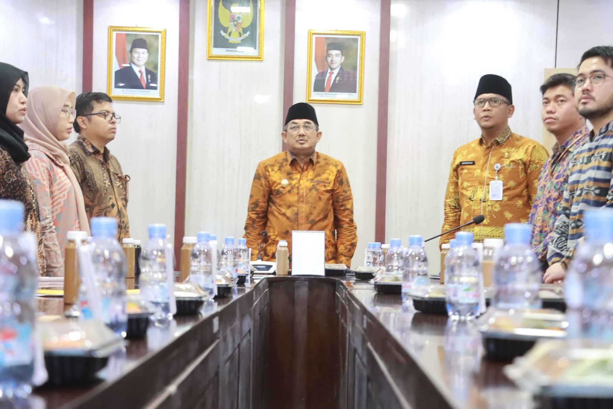Bupati Hadiri Entry Meeting BPK RI, Tegaskan Pentingnya Koordinasi dan Transparansi Data