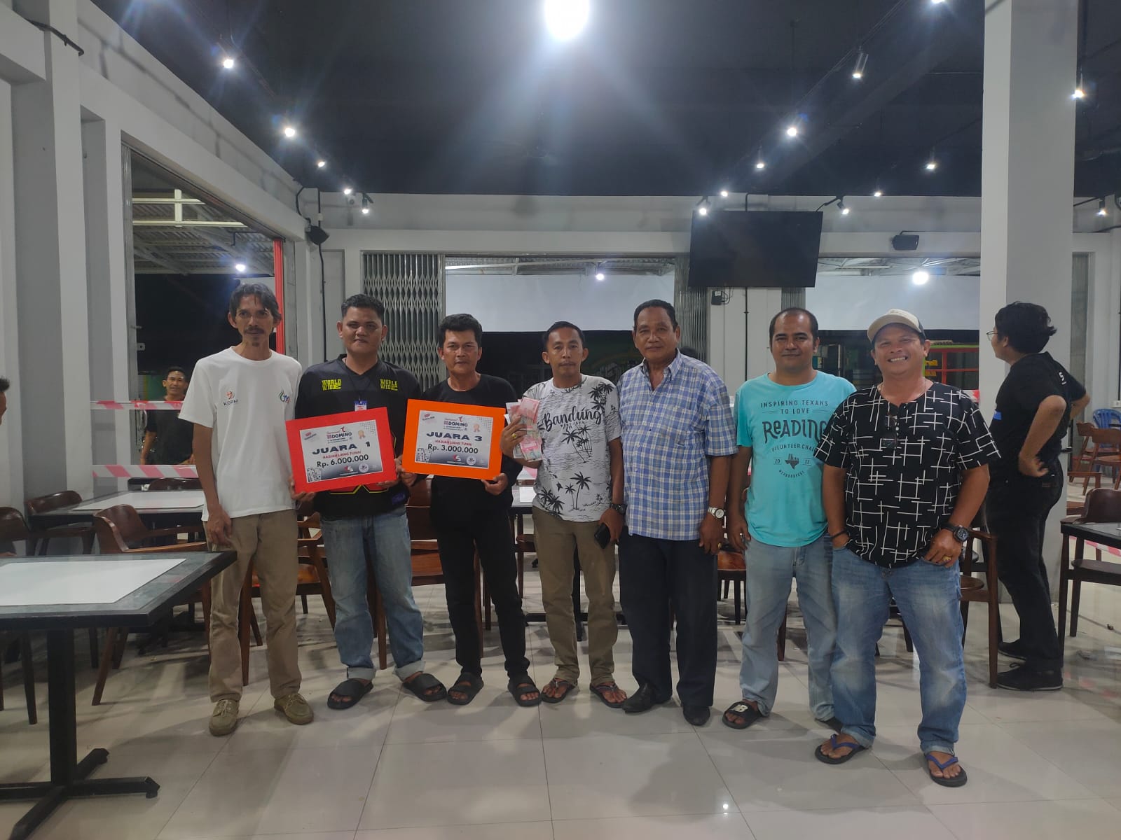 Atlet Sorti Berhasil Sabet Juara di TS Tournament Domino 2026