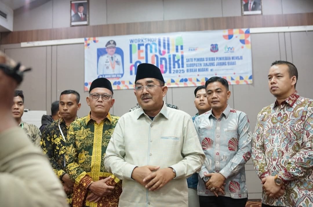 Buka Workshop Pemuda Mandiri: Bupati Anwar Sadat Dorong Pemuda Tanjab Barat Jadi Pelopor UMKM Kreatif dan Digital