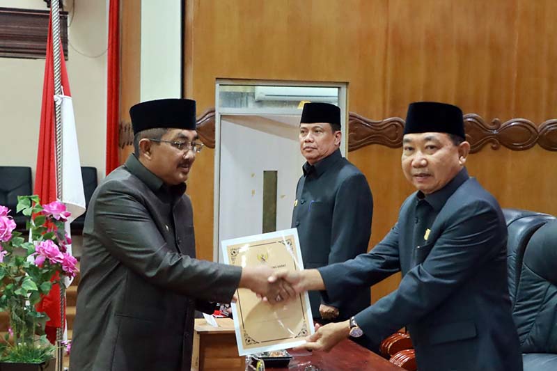 Empat Ranperda Strategis Siap Dikawal Pansus, Pemkab dan DPRD Tanjab Barat Perkuat Sinergi Pembangunan