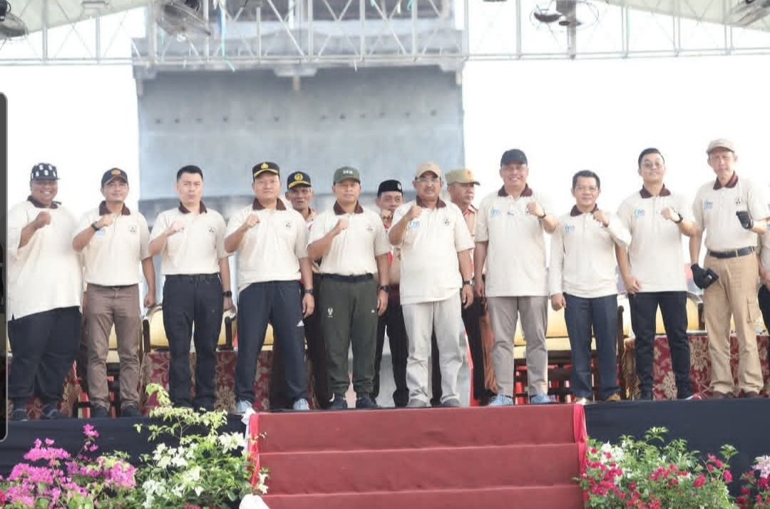 Bupati Tanjab Barat Pimpin Apel Gotong Royong Serentak Sambut Hari Pramuka ke-64